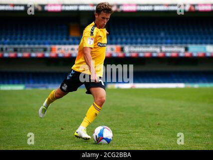 SOUTHEND, ANGLETERRE - SEPTEMBRE 06 : Harry Phillips de Southend s'est Uni en action pendant le Trophée de l'EFL Southern Group Ainterest Southend United et West Ham U Banque D'Images