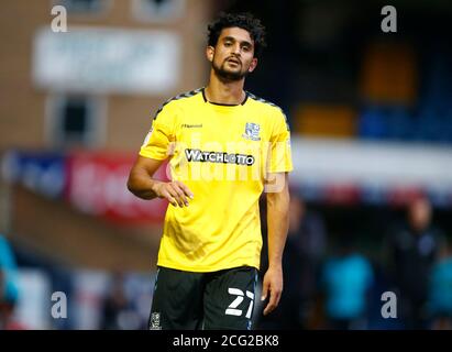 SOUTHEND, ANGLETERRE - SEPTEMBRE 06 : Harry Kyprianou de Southend United pendant le Trophée de l'EFL Southern Group Ainterest Southend United et West Ham United U21 Banque D'Images