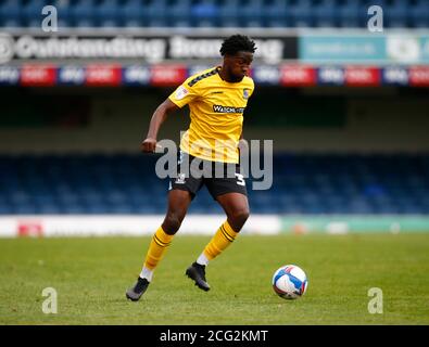 SOUTHEND, ANGLETERRE - SEPTEMBRE 06 : Miles Mitchell-Nelson de Southend Unis en action pendant le Trophée de l'EFL Southern Group Ainterest Southend United et Wes Banque D'Images