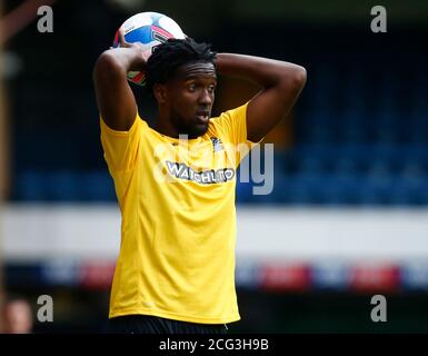 SOUTHEND, ANGLETERRE - SEPTEMBRE 06 : Miles Mitchell-Nelson de Southend Unis en action pendant le Trophée de l'EFL Southern Group Ainterest Southend United et Wes Banque D'Images