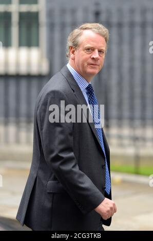 Alister Jack MP (secrétaire écossais) à Downing Street après une réunion du cabinet, le 9 septembre 2020 Banque D'Images