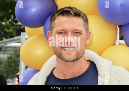 John Partridge. Walk for Life, Potters Field Park, Londres. ROYAUME-UNI 05.06.2011 Banque D'Images