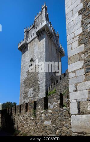 Château de Beja, Dungeon, Beja, Alentejo, Portugal Banque D'Images