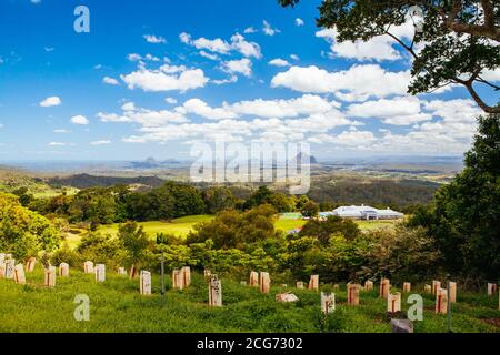 Glass House Mountains Queensland Australie Banque D'Images