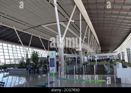 Aeroporto saguão, salon de l'aéroport international de brasilia Banque D'Images