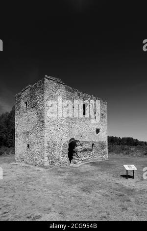 Vue sur Thetford Warren Lodge, Thetford Town, Norfolk, Angleterre, Royaume-Uni Banque D'Images