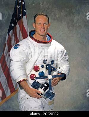 Portrait - Astronaut Jack R. Lousma Banque D'Images