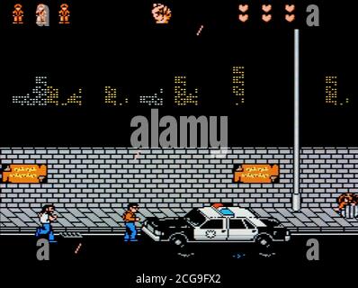 Last action Hero - Nintendo Entertainment System - NES Videogame - usage éditorial seulement Banque D'Images