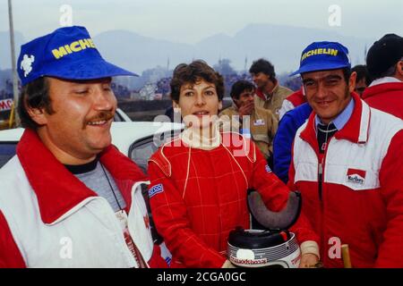 Cycliste française, Jany Longo, France Banque D'Images