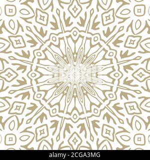 Motif or oriental - vecteur sans couture Illustration de Vecteur
