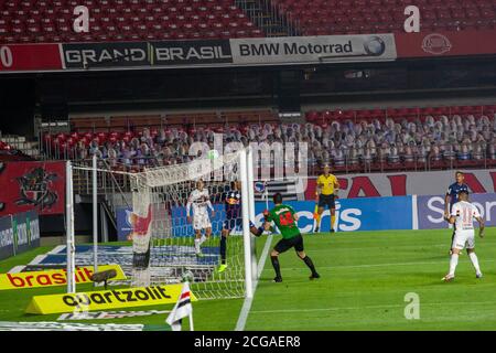 Sao Paulo, Sao Paulo, Brésil. 9 septembre 2020. (SPO) lot de soccer entre Sao Paulo et Red Bull 9 septembre 2020, Sao Paulo, Brésil: Match de football entre Sao Paulo et Red Bull Bragantino valable pour le 9e tour de la ligue brésilienne de première division au stade Morumbi.Credit: Leco Viana /Thenews2. Crédit: Leco Viana/TheNEWS2/ZUMA Wire/Alay Live News Banque D'Images