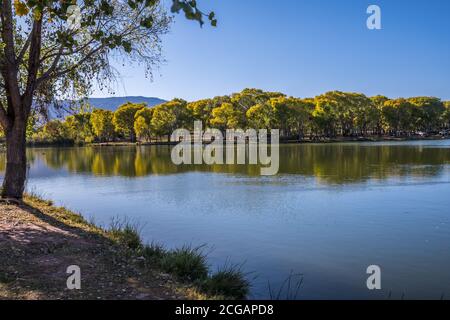 Vue sur le paysage de Cottonwood, Arizona Banque D'Images