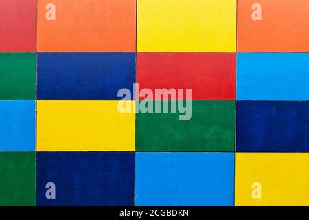 Arrière-plan texturé coloré. Vue de l'avant. Banque D'Images