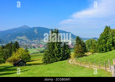 Impressions automnales de la région Pfronten à Ostallgäu Banque D'Images