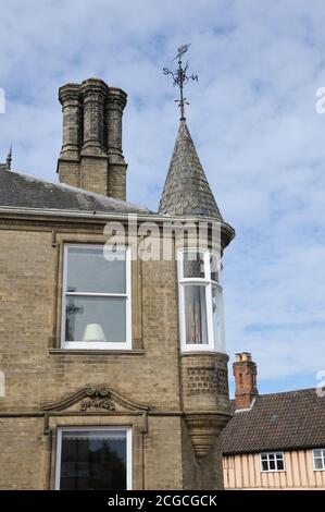 Tourelle House, Middleton Street, Wymondham, Norfolk Banque D'Images