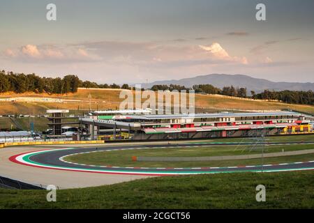 Scarperia e San Piero, Florence, Italie. 10 septembre 2020. Illustration, piste, piste, pendant la Formule 1 Pirelli Gran Premio Della Toscana Ferrari 1000, 2020 Grand Prix de Toscane, du 11 au 13 septembre 2020 sur l'Autodromo Internazionale del Mugello, à Scarperia e San Piero, près de Florence, Italie - photo Antonin Vincent / DPPI crédit: LM/DPPI/Antonin Vincent/Alay Live News Banque D'Images