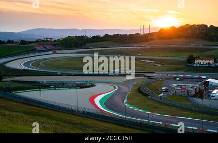 Scarperia e San Piero, Florence, Italie. 10 septembre 2020. Illustration, piste, piste, pendant la Formule 1 Pirelli Gran Premio Della Toscana Ferrari 1000, 2020 Grand Prix de Toscane, du 11 au 13 septembre 2020 sur l'Autodromo Internazionale del Mugello, à Scarperia e San Piero, près de Florence, Italie - photo Antonin Vincent / DPPI crédit: LM/DPPI//Alamy Live News Banque D'Images