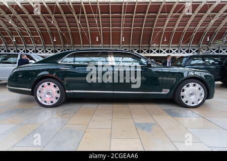 Voiture régionale Bentley de la famille royale britannique Banque D'Images