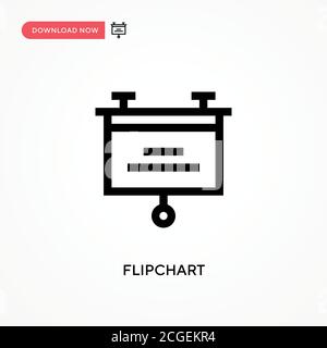 Icône de vecteur simple de tableau. Illustration moderne et simple à vecteur plat pour site Web ou application mobile Illustration de Vecteur