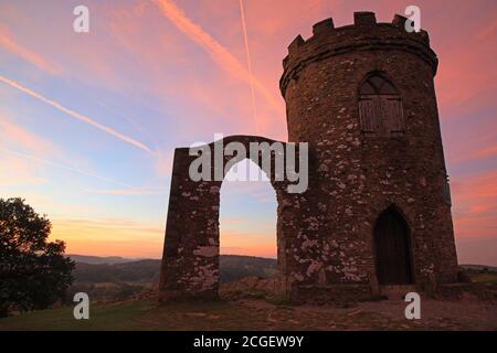 Le vieux John Tower, Bradgate Park, Leicestershire Banque D'Images