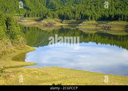 Yilan Taipingshan Cuifeng Lake Taiwan Banque D'Images