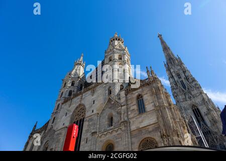 Cathédrale Saint-Étienne, Vienne, Autriche Banque D'Images