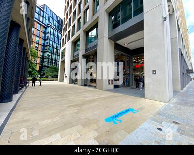 Battla Bridge place, Kings Cross, Londres, Royaume-Uni Banque D'Images