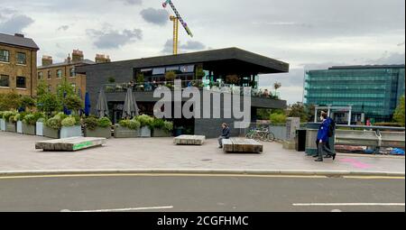 Battla Bridge place, Kings Cross, Londres, Royaume-Uni Banque D'Images