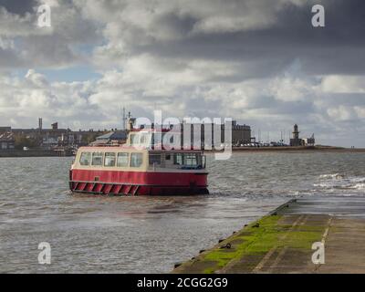 De Fleetwood à Knott End Ferry. Banque D'Images