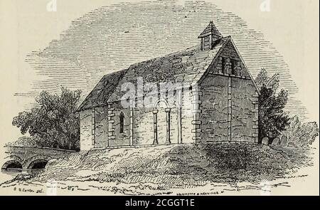 . Une introduction à l'étude de l'architecture gothique . checel-arch et thetower-arch frequentlyresent dans les travaux de cette classe; ils sont distinguishedprincipalement par le caractère particulier des impostmoulages, qui arediflerent de ceux de tout style ultérieur : 15. Belfry Wicdow, St. Mary, Bishops-Hill 1 Junior, York, parfois simplement un de caractère anglo-saxon. LE XIE SIÈCLE, pierre de 31 carrés en forme de tuile est utilisé, et parfois le bord inférieur est chanfreiné, comme le moule commun Anglo-ITorman ; dans d'autres cas, les moules sont yerysingulier, comme Earatnack (8) et Co rhamp Banque D'Images