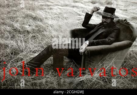 2010s UK John Varvatos Magazine Advert Banque D'Images