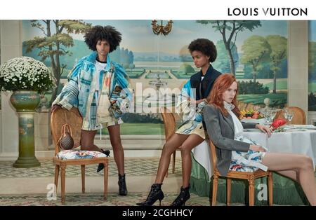 2010s UK Louis Vuitton Annonce magazine Banque D'Images