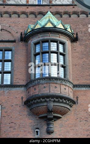 La mairie de Copenhague Banque D'Images