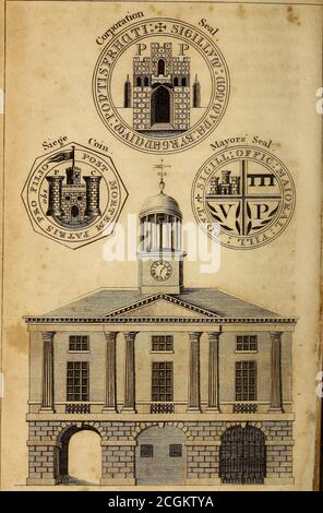 . L'histoire de l'ancien quartier de Pontefract, contenant un compte rendu intéressant de son château, et les trois sièges différents qu'il a soutenus, pendant la guerre civile, avec des notes et des pedigrees, de certains des royalistes et parlementaires les plus distingués. ville et pays sont* d'une opinion très différente de ce célèbre antiquaire. Les bénéfices essentiels de ces derniers, alors que les premiers, s'ils avaient été victimes de rester, ne seraient que inutiles. La plaque fournira au lecteur une idée de cette structure; et le seul circuit-position qui mérite avis, est un certain compte de l'homme Banque D'Images