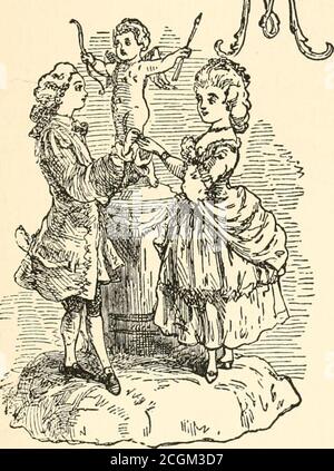 . Denis Duval, Lovel le veuf, les loups et l'agneau, le second enterrement de Napoléon ... avec des illustrations de l'auteur et de Frederick Walker . le papier? Supposez qu'il y ait des nouvelles, des mauvaises nouvelles, sur la femme que vous aimez, allez-vous, ou non, l'entendre? Othello était-il un rogueparce qu'il laisse lago lui parler? Il y avait le papier. Il y avait du scintillant sous la lumière, avec toute la maison calme. CHAPITRE VI Cecilias successeur ^f ONSIEUR et HON-ORE LECTEUR! Je vois, comme perfectlyas si vous étiez assis en face de moi, le mépris dépeint sur votre noble pays quand vous lisez ma confession thatI, C Banque D'Images