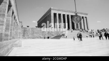 Ankara-Turquie 24 août 2019, tombe d'Ataturk, mausolée d'Ataturk Banque D'Images