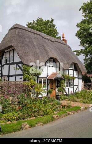 Elmley Castle, un village à pans de bois à Worcestershire, Angleterre, Royaume-Uni Banque D'Images