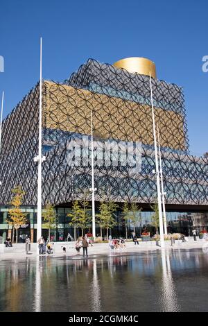 Bibliothèque de Birmingham à Centenary Square, Birmingham, Angleterre, Royaume-Uni Banque D'Images