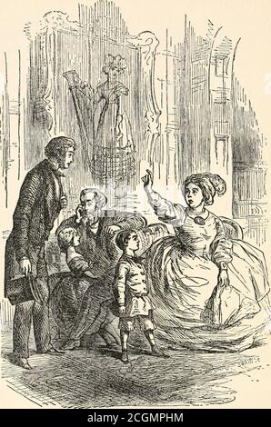 . Denis Duval, Lovel le veuf, les loups et l'agneau, le second enterrement de Napoléon ... avec des illustrations de l'auteur et de Frederick Walker . aras Halls et sa pauvre Marianne. Elle avait l'habitude de intimider Fred ainsi, et beso impoli à ses invités, que pour la pacifier, il wouldmimly dire, faire, mon amour, nous avons un peu de musique! Et thrumpty—thrumpty, off irait ses gants, et Taras Halls commencerait. La harpe qui une fois, en effet! le catgut rare bien précis connaissait n'importe quelle autre musique, et était une fois cent fois au moins dans la myhearing. Puis est venu la période où j'ai été traité à l'articulation froide que j'ai Banque D'Images