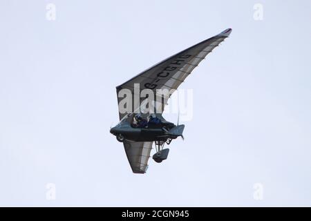 G-CGHG, une société de P&M Aviation ULM Quik GT450, plus de Hunterston dans l'Ayrshire. Banque D'Images