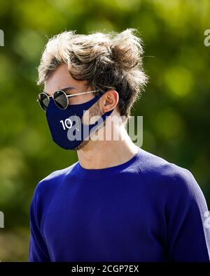 Toscane, Italie. 12 septembre 2020. Toscane, Italie. 12 septembre 2020. GASLY Pierre (fra), Scuderia AlphaTauri Honda AT01, portrait pendant la Formule 1 Pirelli Gran Premio Della Toscana Ferrari 1000, Grand Prix toscan 2020, du 11 au 13 septembre 2020 sur l'Autodromo Internazionale del Mugello, à Scarperia e San Piero, près de Florence, Italie - photo Florent Gooden / DPB Credit: LM/DPPI/Florent Gooden/Alay Live News Banque D'Images
