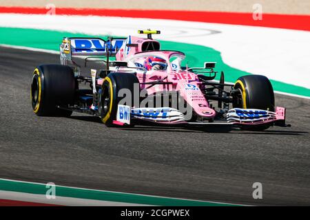 Toscane, Italie. 12 septembre 2020. Toscane, Italie. 12 septembre 2020. 18 PROMENADE lance (CAN), Racing point F1 RP20, action pendant la Formule 1 Pirelli Gran Premio Della Toscana Ferrari 1000 2020, 2020 Grand Prix de Toscane, du 11 au 13 septembre 2020 sur l'Autodromo Internazionale del Mugello, à Scarperia e San Piero, près de Florence, Italie - photo Antonin Vincent / DPPI crédit: LM/DPPI/Florent Gooden/Alamy Live News Banque D'Images