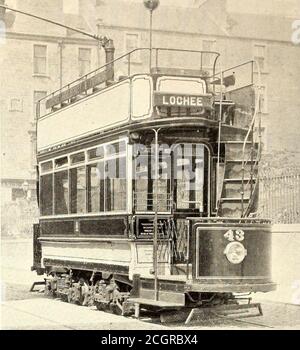 . Journal de chemin de fer de la rue . Des équipements électriques ou des voitures complètes ont été fournis, ou sont sur commande, à plus de villes du 2Q, y compris Bradford (200 voitures), West Ham Tramways (50 voitures), Glasgow (100 voitures), South Lancashire Tramways (50 voitures), Brighton CorporationTramways (10 voitures), Birkenhead Tramways (15 voitures), Halifax (1 voiture), Etc. Au cours des derniers mois de RS plus de 45000 chevaux-puissance de machinerie lourde électrique a été fourni par nous, ou commandé de nous, pour les travaux de puissance, de lumière et de traction. Siège social, 49 Cannon Street, - - - - London, E. C. téléphone, no 5795 BANK Telegrams, WITTING, LONDRES 4 Banque D'Images