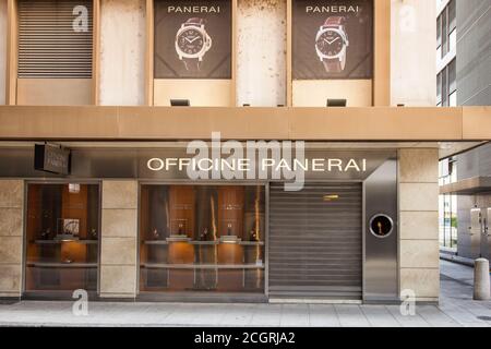 Boutique Officine Panerai Gen ve Photo Stock Alamy