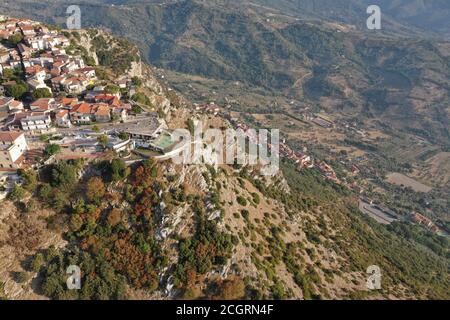 Trentinara, parc national du Cilento Banque D'Images