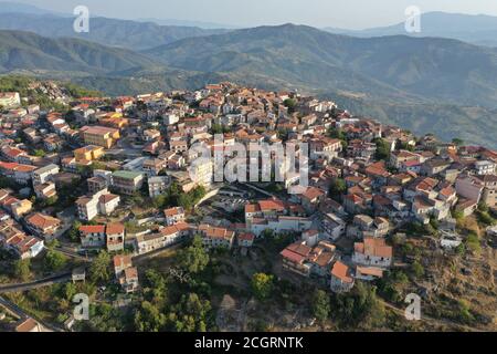 Trentinara, parc national du Cilento Banque D'Images