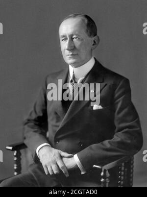 Guglielmo Marconi, portrait en tant que sénateur italien. Banque D'Images