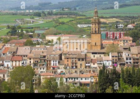 Puente la Reina est une belle ville de la province de Navarre, en Espagne Banque D'Images