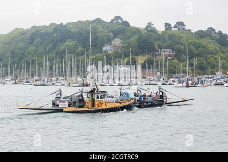 Lower Ferry, Dartmouth, Devon, Angleterre, Royaume-Uni. Banque D'Images