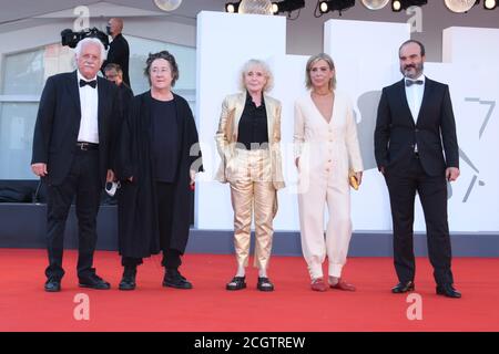 Venise, Italie. 12 septembre 2020. 77e Festival du film de Venise 2020, cérémonie de clôture du tapis rouge. Photo Credit: Independent photo Agency Srl/Alay Live News Banque D'Images